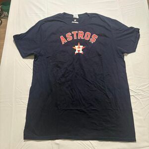 Mlb Men's Navy and Blue T-shirt